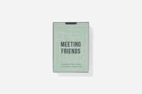 Meeting Friends: conversation cards to kindle connection - The School of Life - Books - The School of Life Press - 9781915087737 - July 5, 2023