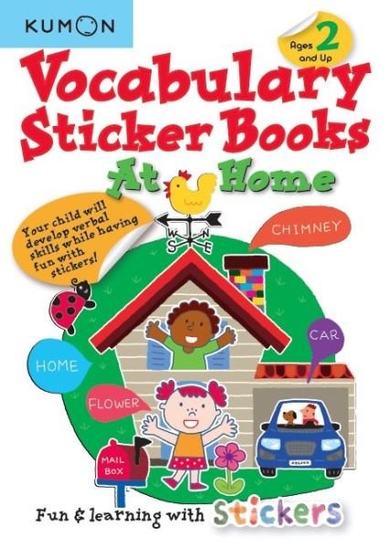 Cover for Kumon · Vocabulary Sticker Books: At Home (Paperback Book) (2019)