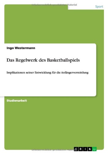 Cover for Westermann · Das Regelwerk des Basketball (Book) [German edition] (2010)