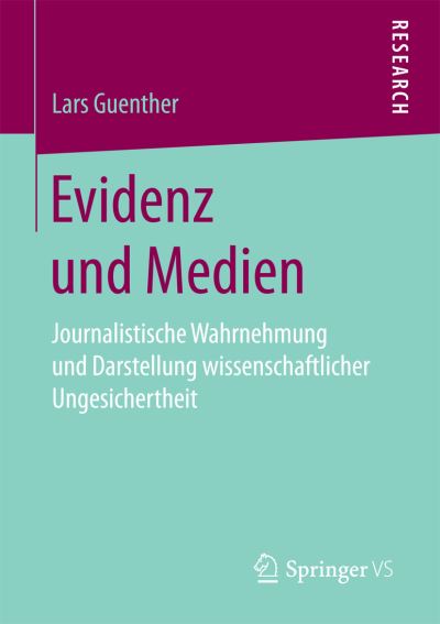 Cover for Guenther · Evidenz und Medien (Book) (2016)