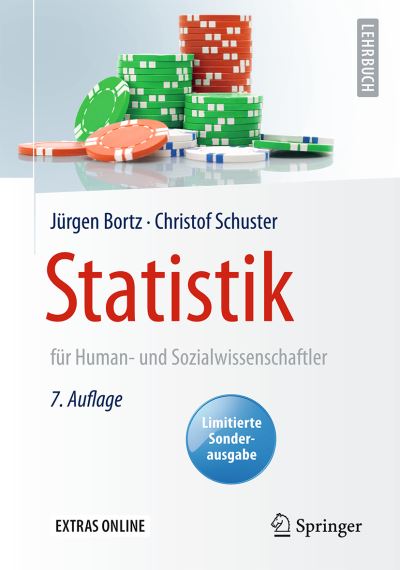 Cover for Jurgen Bortz · Statistik fur Human- und Sozialwissenschaftler: Limitierte Sonderausgabe - Springer-Lehrbuch (Paperback Book) (2016)