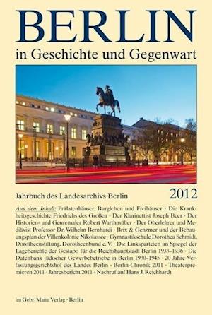 Cover for Werner Breunig · Berlin in Geschichte Und Gegenwart (Hardcover Book) (2012)