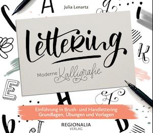 Cover for Julia Lenartz · Lettering - Moderne Kalligrafie (Hardcover Book) (2022)