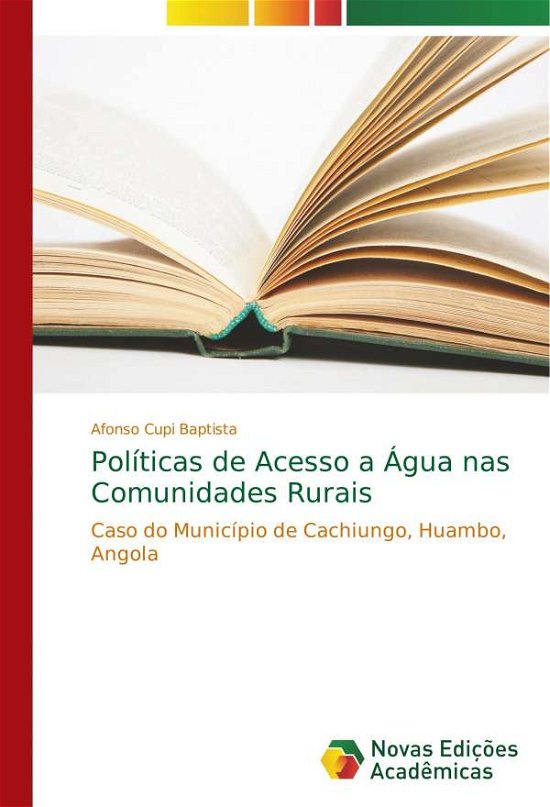 Cover for Baptista · Políticas de Acesso a Água nas (Book) (2017)