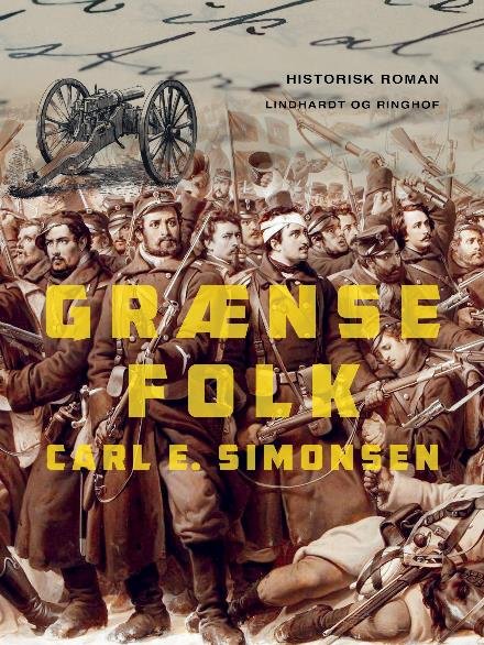Cover for Carl E. Simonsen · Grænsefolk (Taschenbuch) [1. Ausgabe] (2017)