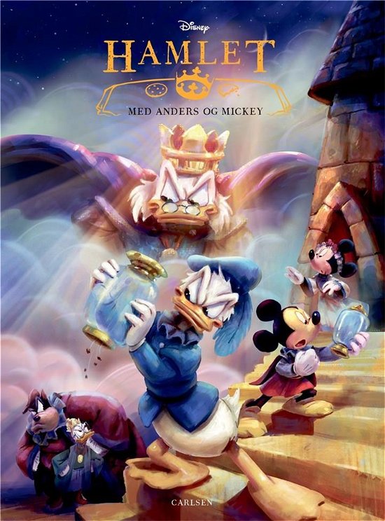 Cover for Disney · Hamlet - med Anders og Mickey (Innbunden bok) [1. utgave] (2022)