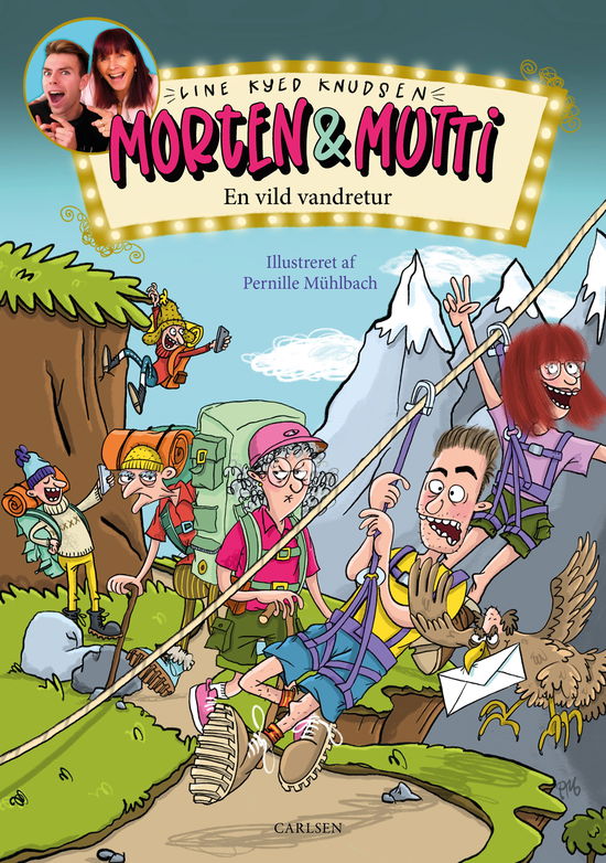 Cover for Line Kyed Knudsen · Morten og Mutti: Morten og Mutti - En vild vandretur (Bound Book) [1. wydanie] (2025)