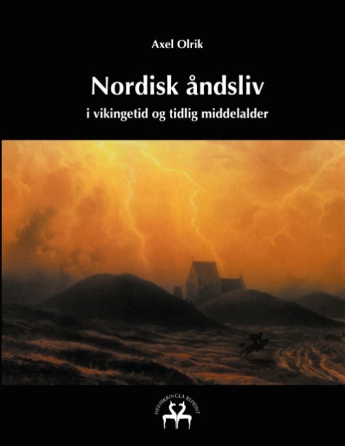 Cover for Axel Olrik; Axel Olrik · Nordisk åndsliv (Pocketbok) [1. utgave] (2020)
