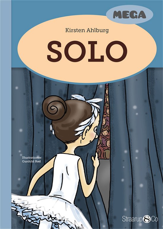 Cover for Kirsten Ahlburg · Mega: Solo (Hardcover bog) [1. udgave] (2019)