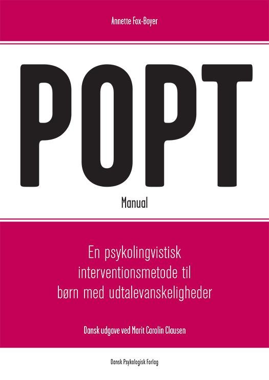 Cover for Annette Fox-Boyer · Popt (Sewn Spine Book) [1th edição] (2017)