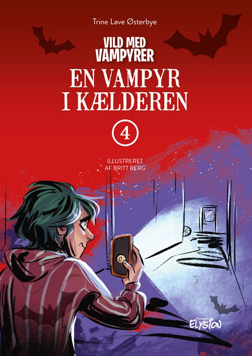 Cover for Trine Løve Østerbye · Vild med Vampyrer: En vampyr i kælderen (Hardcover Book) [1. Painos] (2023)