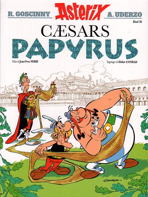 Asterix: Cæsars papyrus - Jean-Yves Ferri - Bøger - Egmont Kids Media - 9788776797737 - 22. oktober 2015