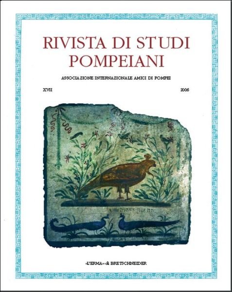 Cover for Aa. Vv. · Rivista Di Studi Pompeiani 17/2006 (Paperback Bog) [Italian edition] (2007)