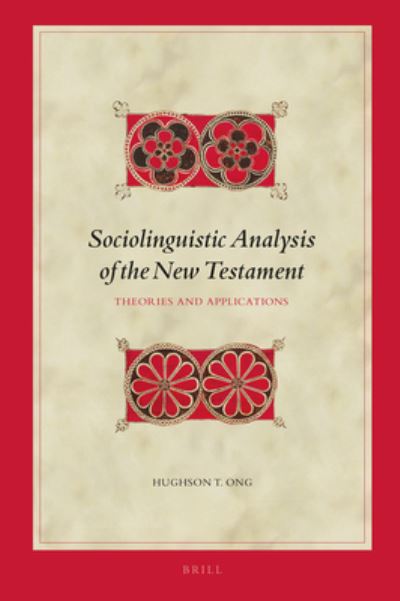 Cover for Hughson T. Ong · Sociolinguistic Analysis of the New Testament (Hardcover Book) (2021)