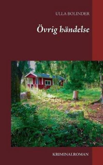 Cover for Bolinder · Övrig händelse (Bog) (2017)