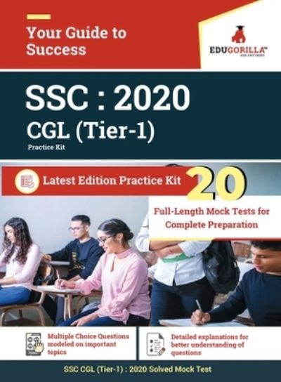 Cover for EduGorilla · SSC CGL Tier I 2021 Vol. 1 10 Full-length Mock Tests + 3 previous year papers For Complete Preparation (Paperback Book) (2020)