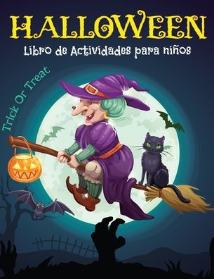 Cover for Martina Elena · Halloween Libro de Actividades para Ninos de 4 a 8 anos (Paperback Book) (2020)