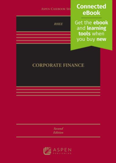 Cover for Robert J. Rhee · Corporate Finance (Book) (2023)