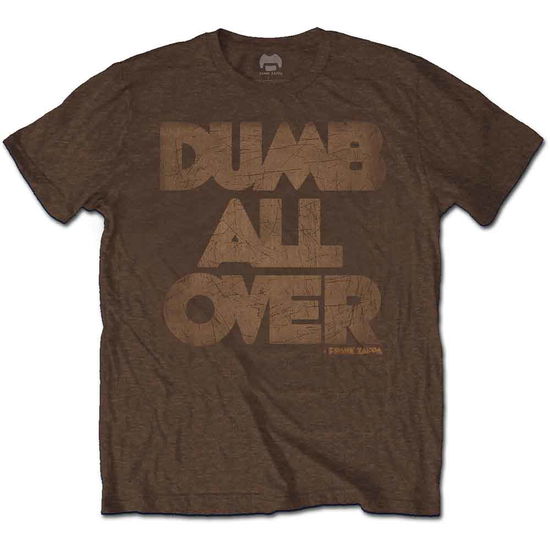 Cover for Frank Zappa · Frank Zappa Unisex T-Shirt: Dumb All Over (T-shirt)