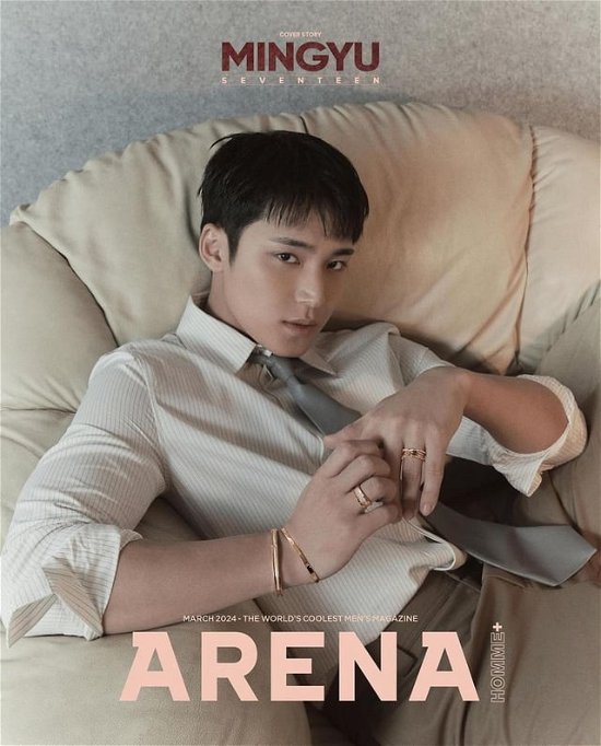 Cover for SEVENTEEN (MINGYU) · Arena Homme+ Korea March 2024 (Blad) [A edition] (2024)
