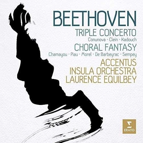 Cover for Laurence Equilbey · Beethoven: Triple Concerto &amp; Choral Fantasy (CD) (2019)