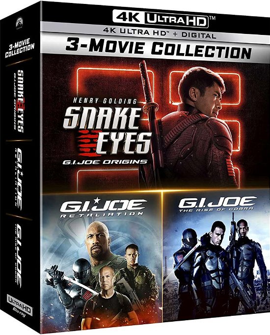 Snake Eyes: Gi Joe Origins: 3-movie Collection - Snake Eyes: Gi Joe Origins: 3-movie Collection - Film - ACP10 (IMPORT) - 0191329209738 - 19. oktober 2021