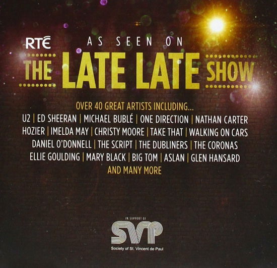Cover for Various Artists · Various Artists - As Seen On The Late Late Show (CD) (2010)