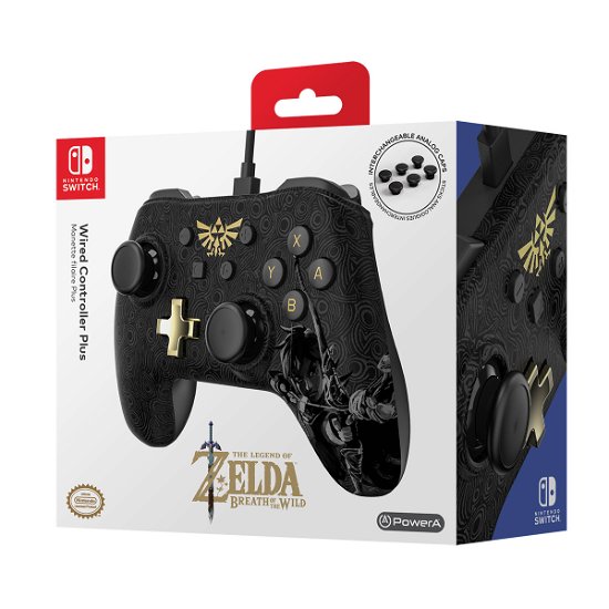 Nintendo Switch Wired Controller Plus - Zelda: Breath of the Wild - Power A - Spiel -  - 0617885016738 - 