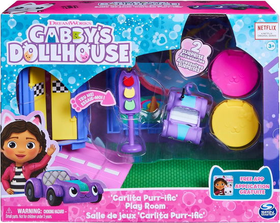 Cover for Gabby's Dollhouse · Deluxe Room - Carlita Purr-ific Play Room (Toys)