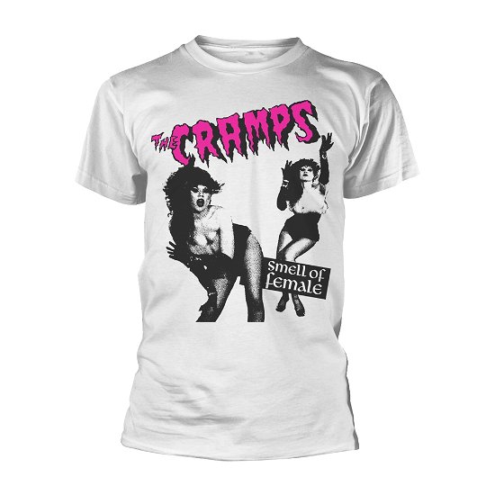 Cover for The Cramps · Smell of Female (T-shirt) [size L] [White edition] (2018)