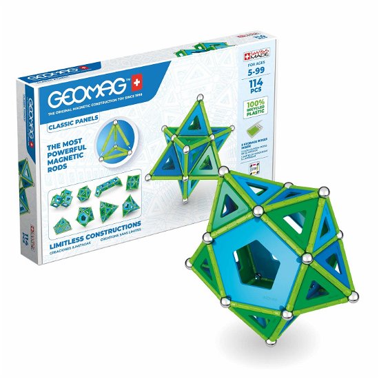 Cover for Geomag · Geomag: Classic Panels Green Line 114 Pz (Toys)