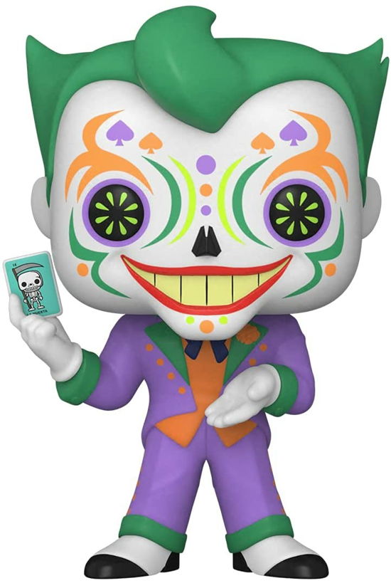 Dia De Los DC - Joker (Glow in The Dark) - Dc Comics: Funko Pop! Heroes - Merchandise - Funko - 0889698581738 - 