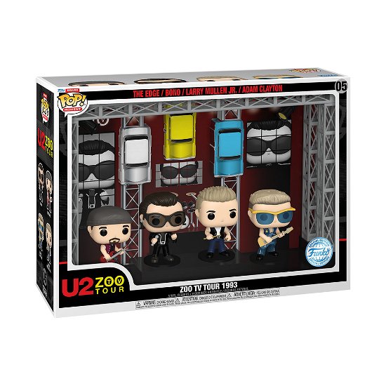 U2 POP! Moments DLX Vinyl Figuren 4er-Pack Zoo TV - Pop - Merchandise - Funko - 0889698677738 - June 13, 2023