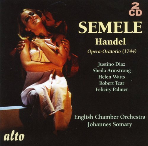 Cover for Diaz / Armstrong / Watts / Somary / English Co · Semele (CD) (2011)