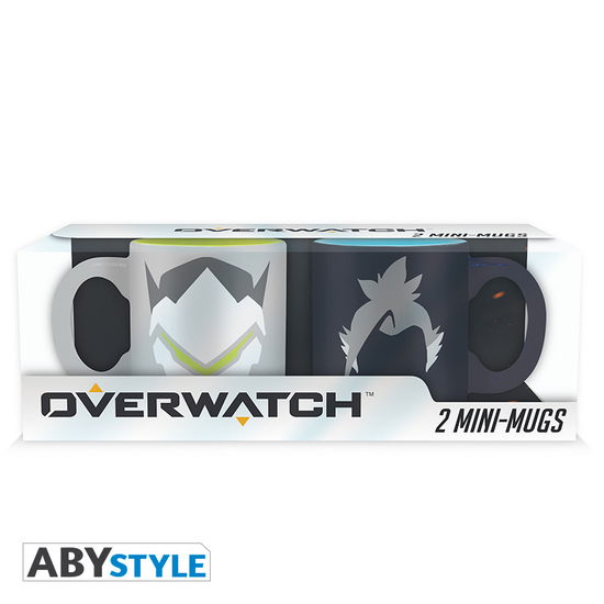 Overwatch - Set 2 Espresso Mugs - 110 Ml - Hanzo & - Abystyle - Merchandise -  - 3700789286738 - February 7, 2019