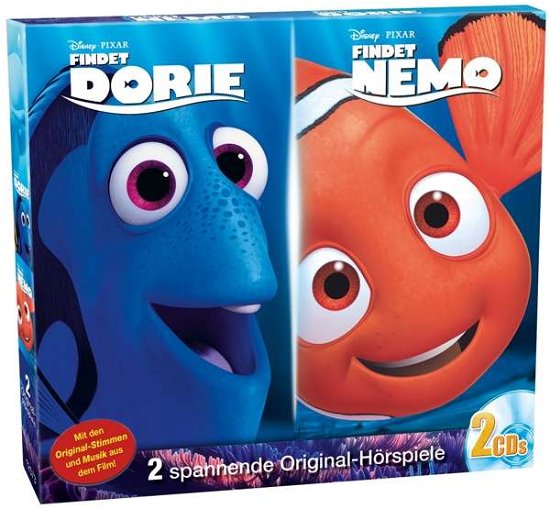 Cover for Walt Disney / Pixar · Findet Nemo / Findet Dorie, (Bog) (2017)