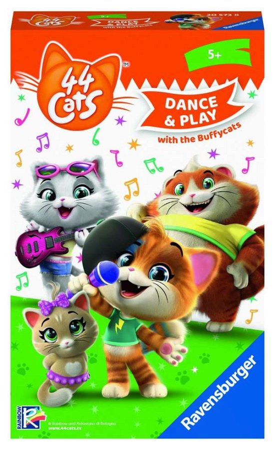 Cover for Ravensburger · 44 Cats: Dance &amp; Play (Legetøj) (2020)