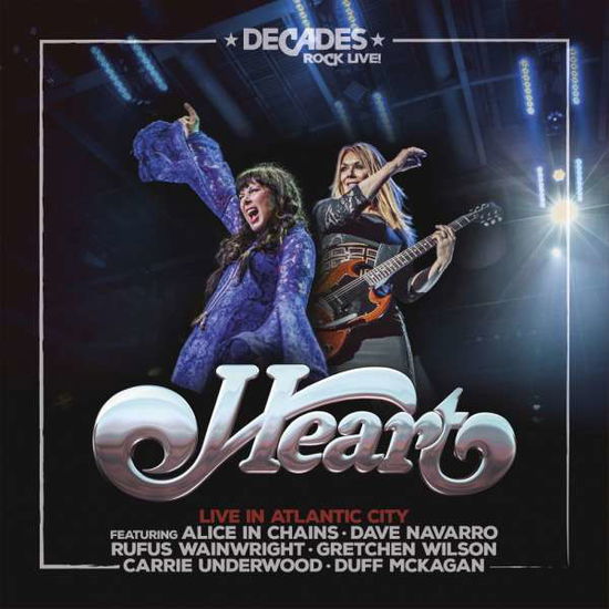 Cover for Heart · Heart-Live In Atlantic City (LP) (2019)