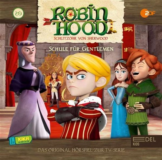Cover for Robin Hood-schlitzohr Von Sherwood · Folge 20:schule Für Gentlemen (CD) (2021)