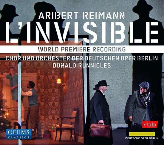 Cover for A. Reimann · L'invisible (CD) (2018)