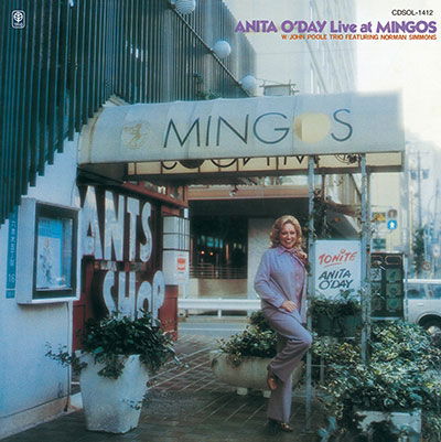 Cover for Anita O'day · Live at Mingos (CD) (2018)