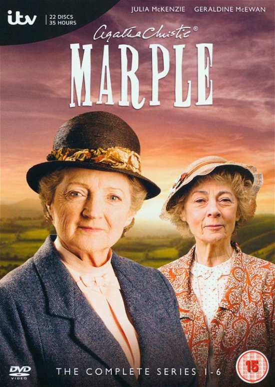 Cover for Marple Complete Series 16 · Agatha Christies - Marple Series 1 to 6 Complete Collection (DVD) (2014)