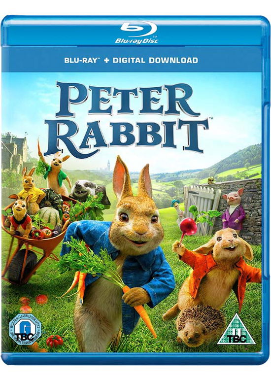 Cover for Peter Rabbit (Blu-Ray) (2018)