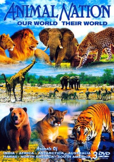 Cover for Our World Their World · Animal Nation - Our World Their World (DVD) (2011)