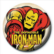 Cover for Marvel: Iron Man · Marvel: Iron Man - Invincible (Pin Badge 25mm) (MERCH)