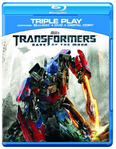 Cover for Transformers - Dark of the Moo · Transformers 3 - Dark Side Of The Moon (Blu-ray) (2011)