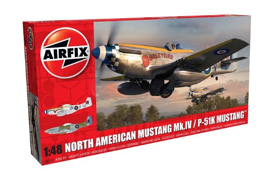 Cover for Airfix · North American Mustang Mk.iv  (1/19) * (Legetøj)
