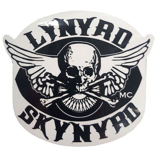 Cover for Lynyrd Skynyrd · Lynyrd Skynyrd Rubber Magnet: Skull Logo (Magnet)