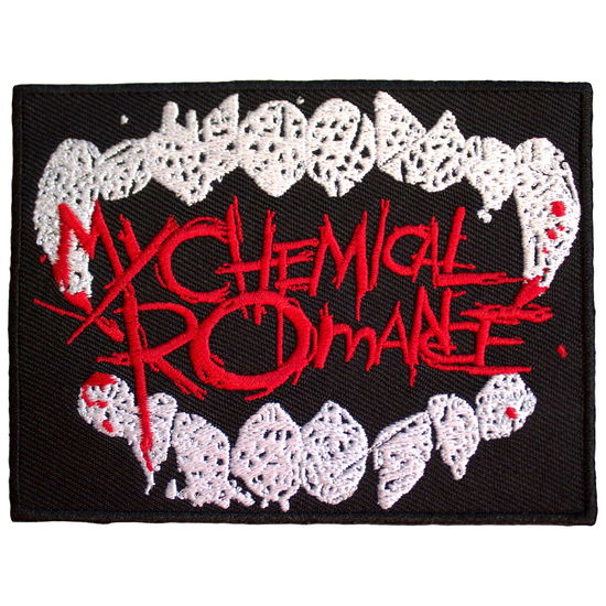 Cover for My Chemical Romance · My Chemical Romance Standard Patch: The Black Parade Logo Fangs (Patch) (2024)