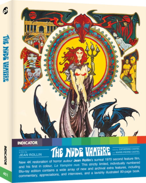 Jean Rollin · The Nude Vampire (Blu-Ray) [Limited edition] (2024)